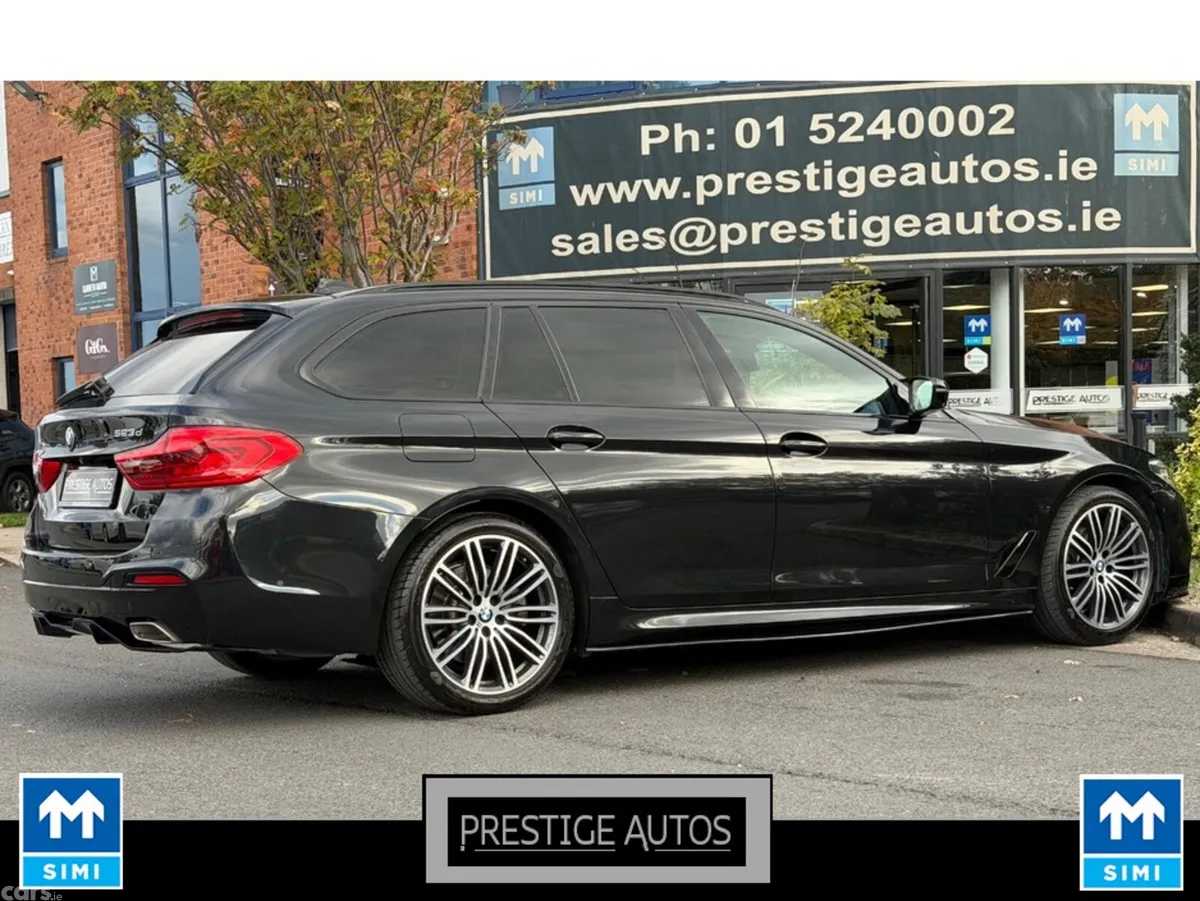 BMW 5-Series Estate, Diesel, 2019, Black