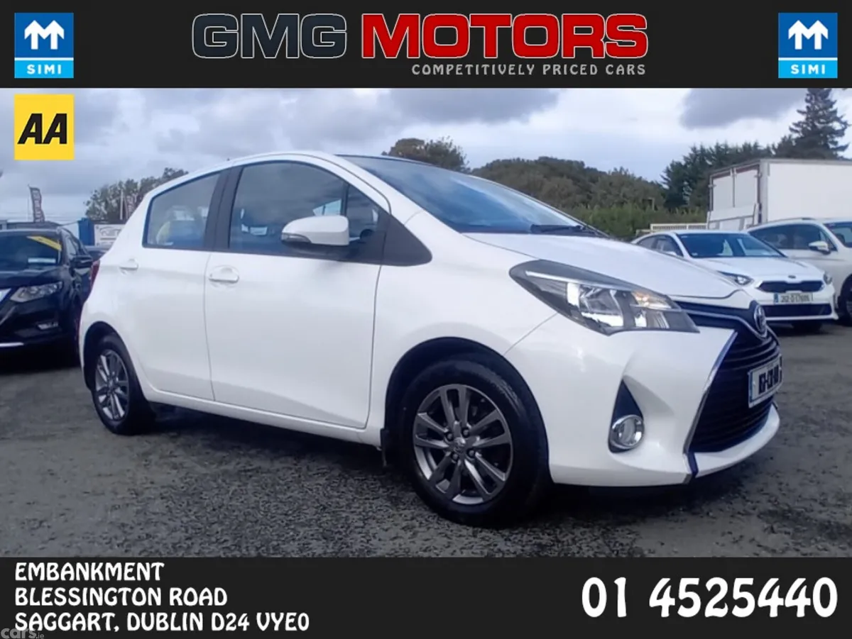 Toyota Yaris Hatchback, Petrol, 2016, White