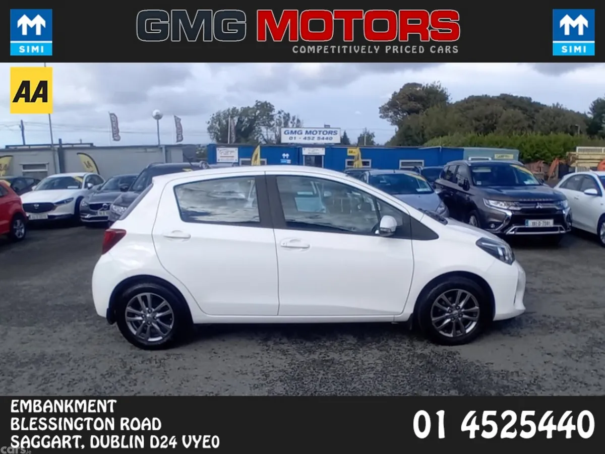 Toyota Yaris Hatchback, Petrol, 2016, White