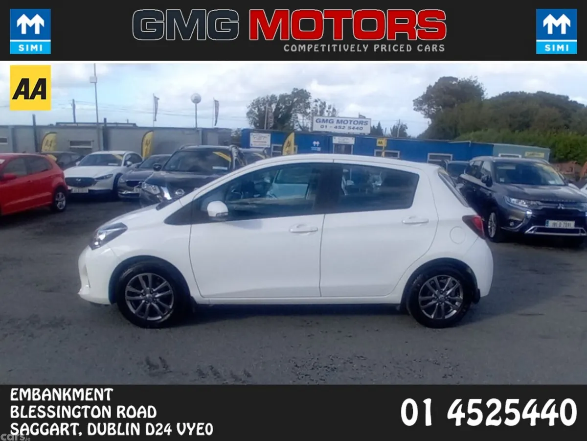 Toyota Yaris Hatchback, Petrol, 2016, White