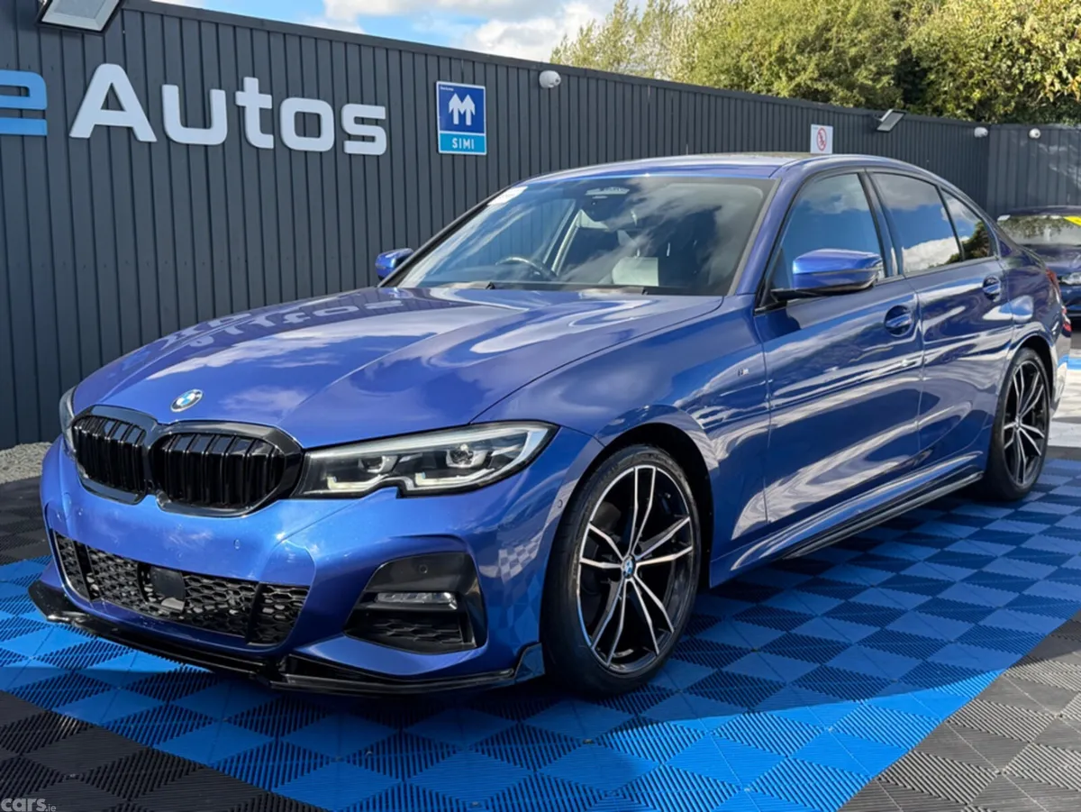 BMW 3-Series Saloon, Petrol, 2019, Blue