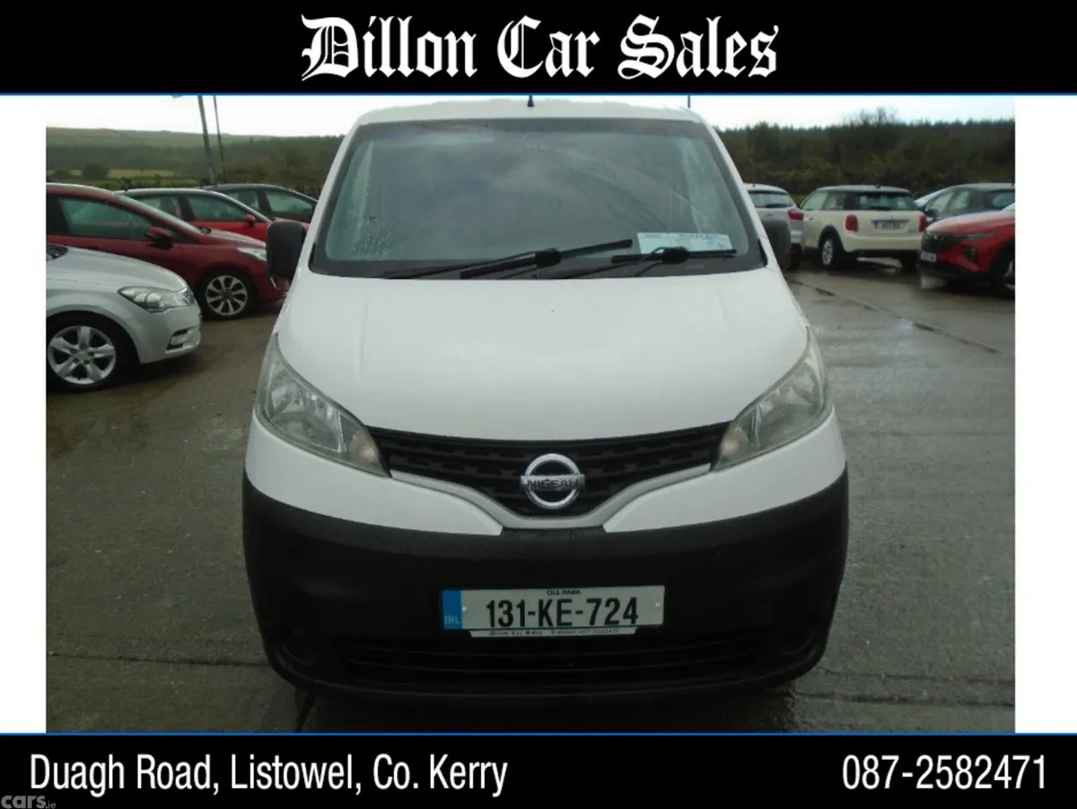 Nissan NV200 Van, Diesel, 2013, White