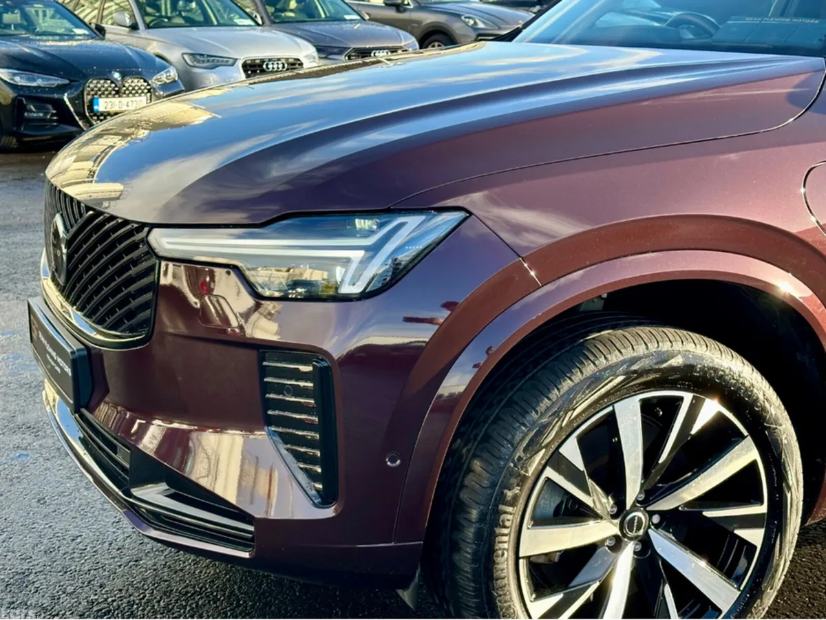 Volvo XC90 SUV, Petrol Plug-in Hybrid, 2025, Red