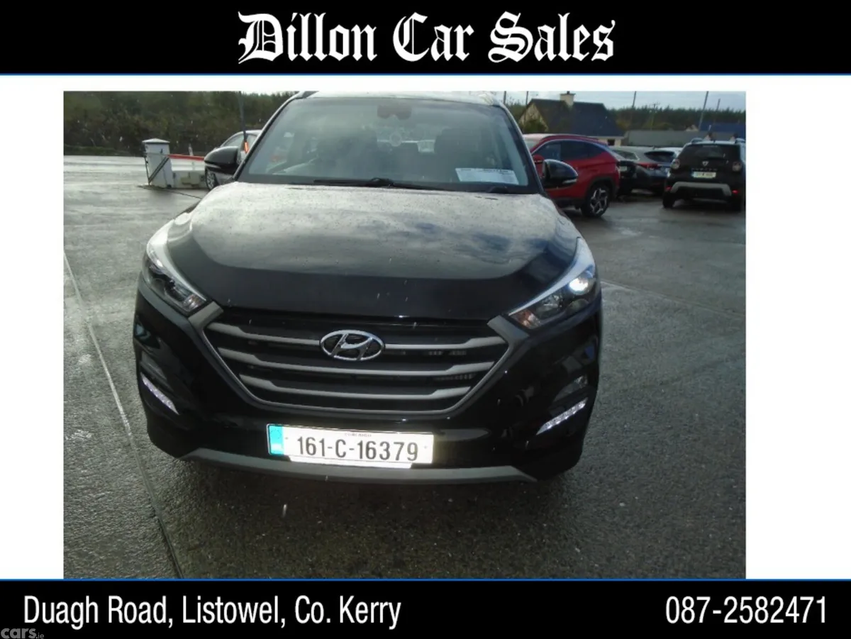 Hyundai Tucson Estate, Diesel, 2016, Black