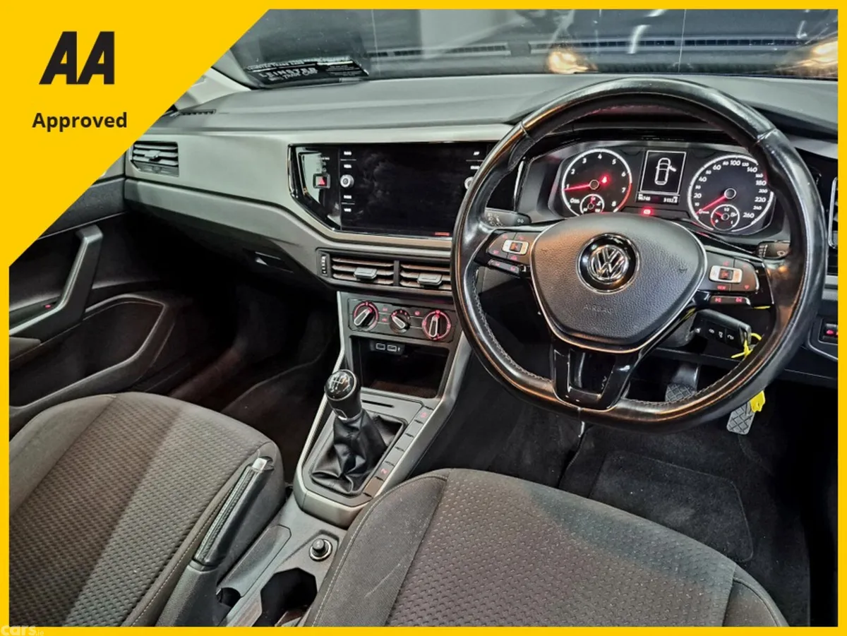 Volkswagen Polo Hatchback, Petrol, 2019, Blue