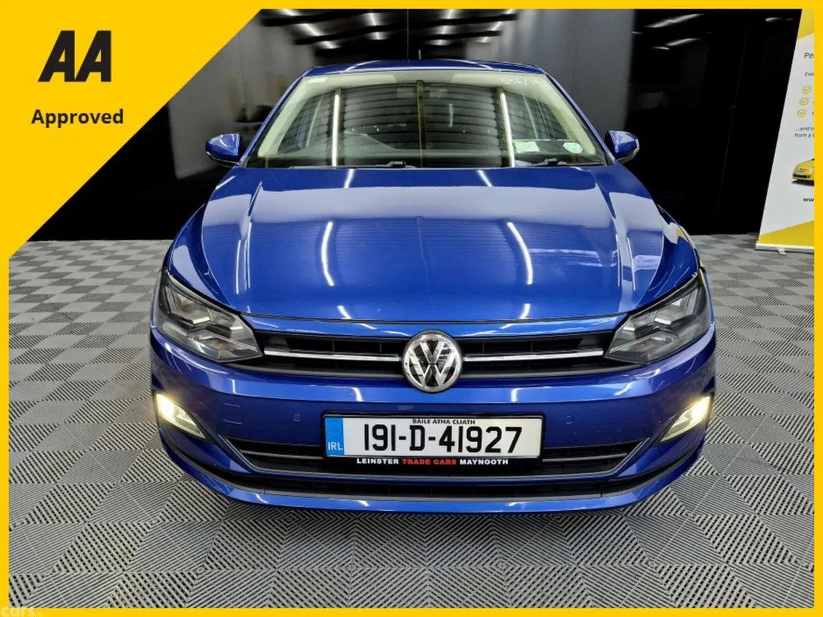 Volkswagen Polo Hatchback, Petrol, 2019, Blue
