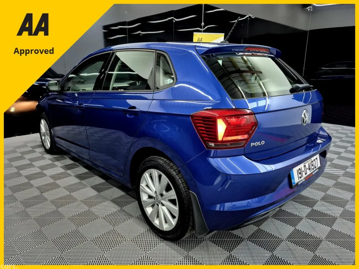 Volkswagen Polo Hatchback, Petrol, 2019, Blue