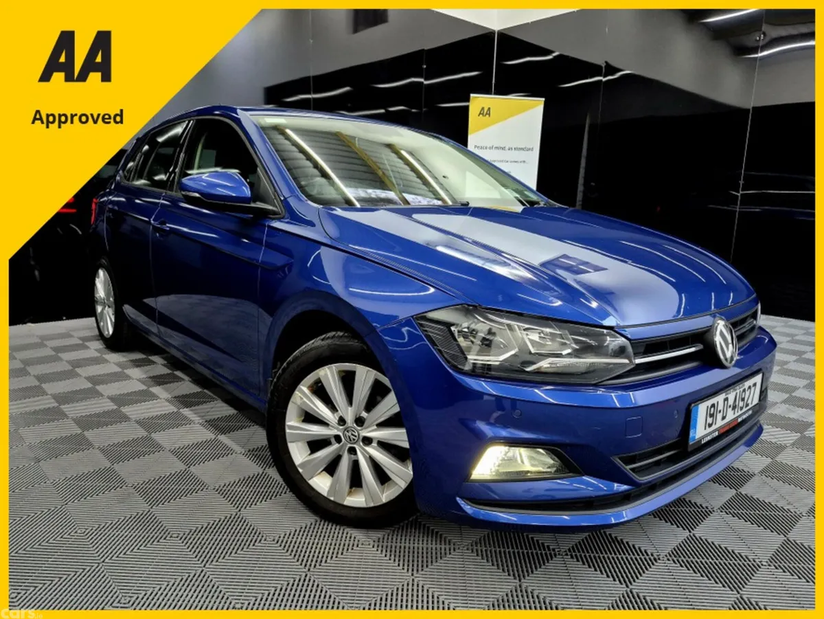 Volkswagen Polo Hatchback, Petrol, 2019, Blue