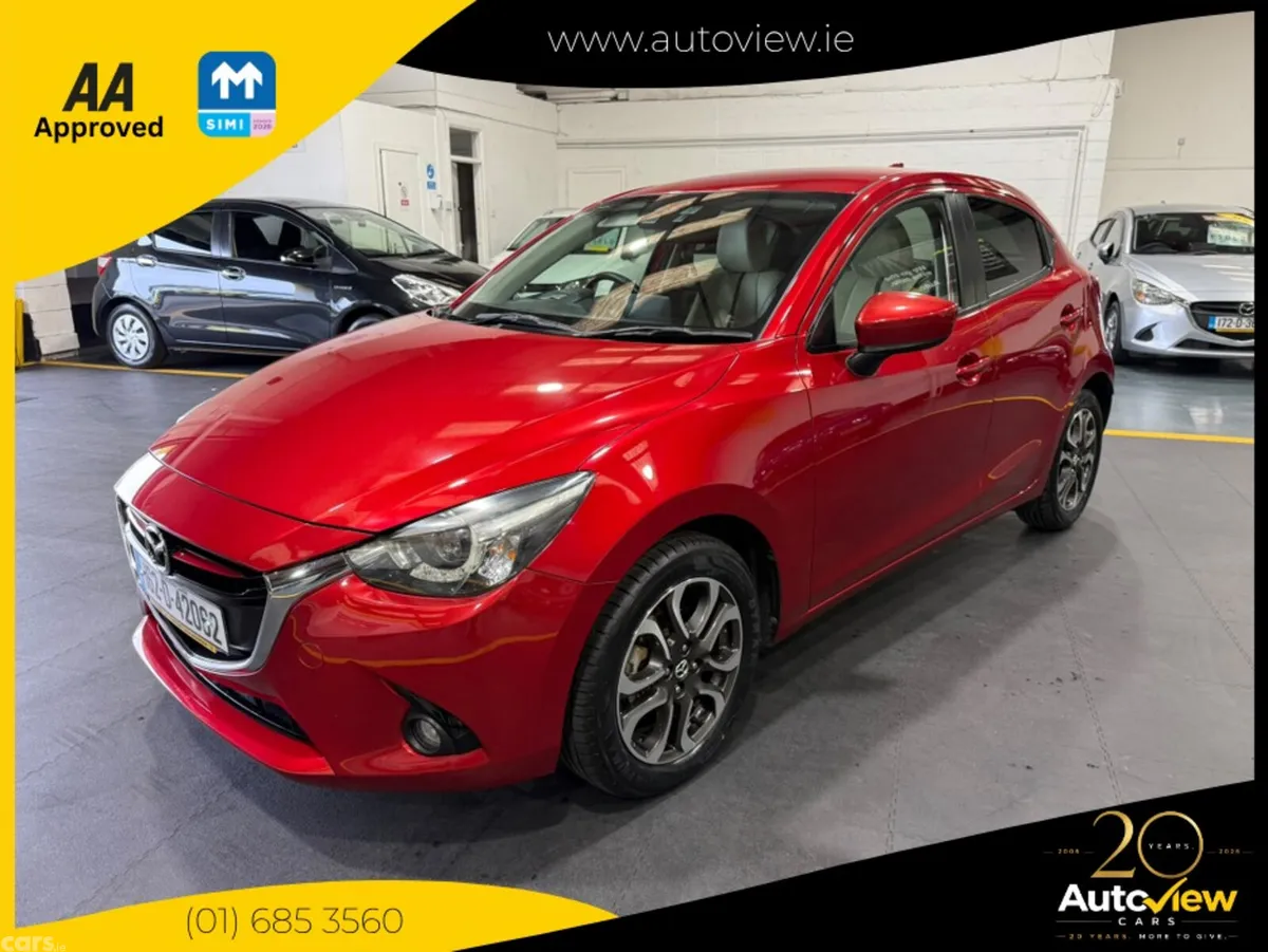 Mazda Demio Hatchback, Diesel, 2016, Red