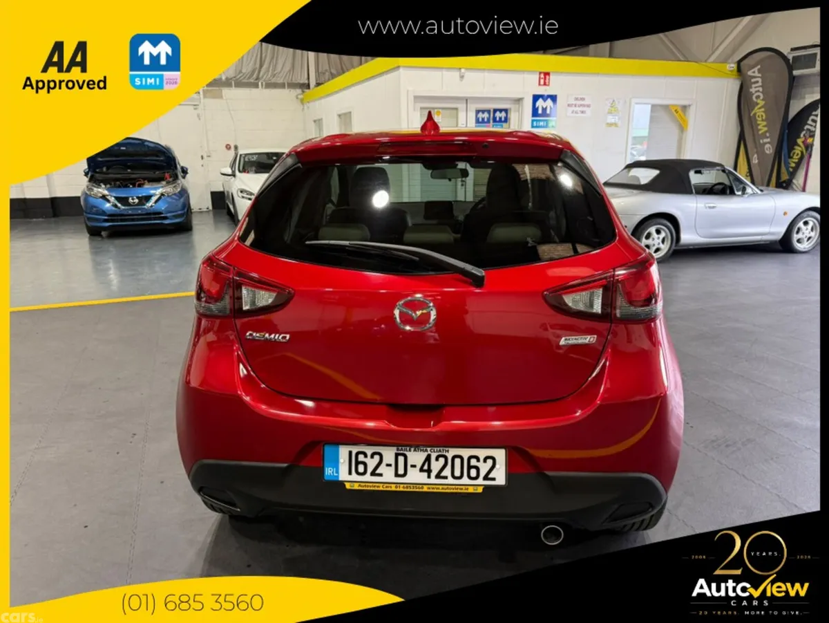 Mazda Demio Hatchback, Diesel, 2016, Red
