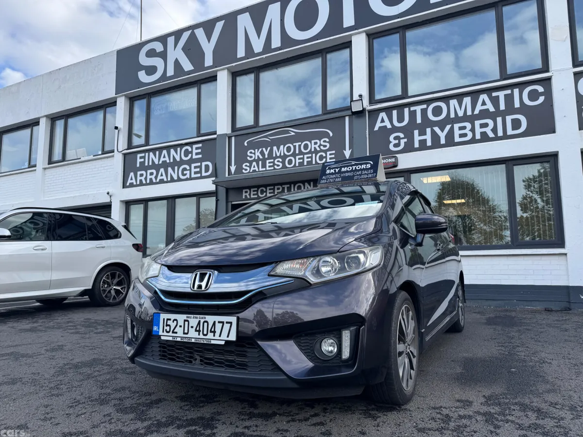 Honda Fit Hatchback, Petrol Hybrid, 2015, Black