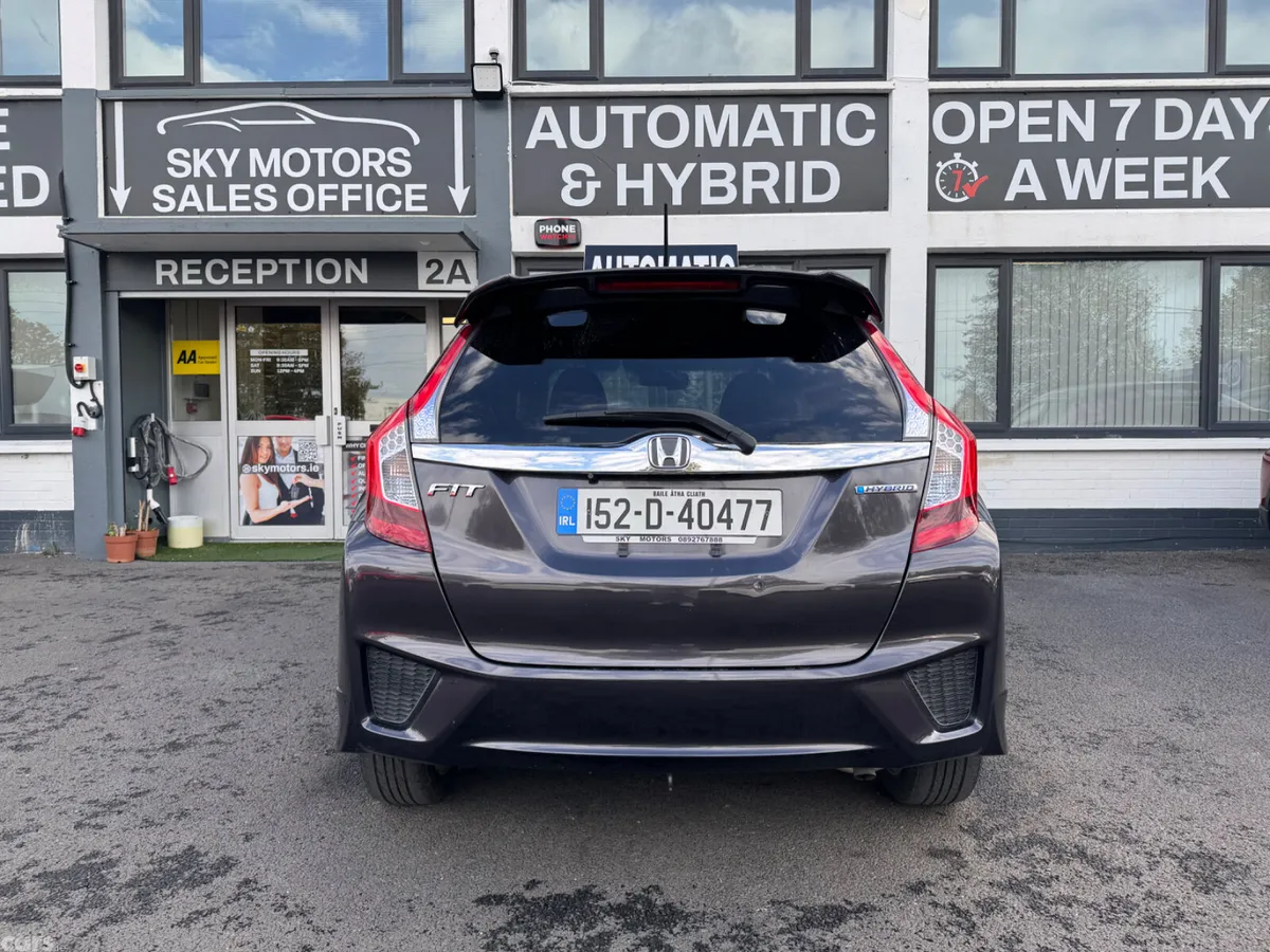Honda Fit Hatchback, Petrol Hybrid, 2015, Black