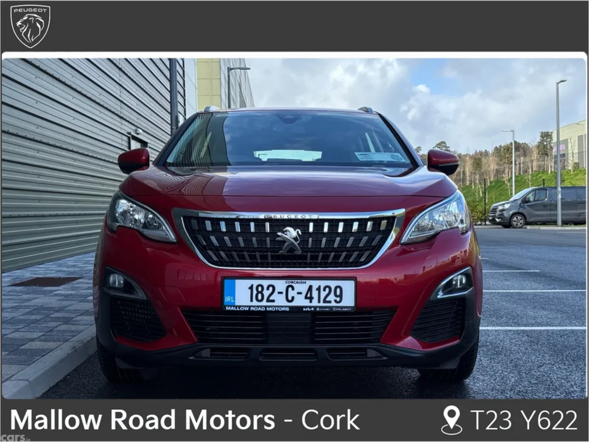Peugeot 3008 MPV, Petrol, 2018, Red