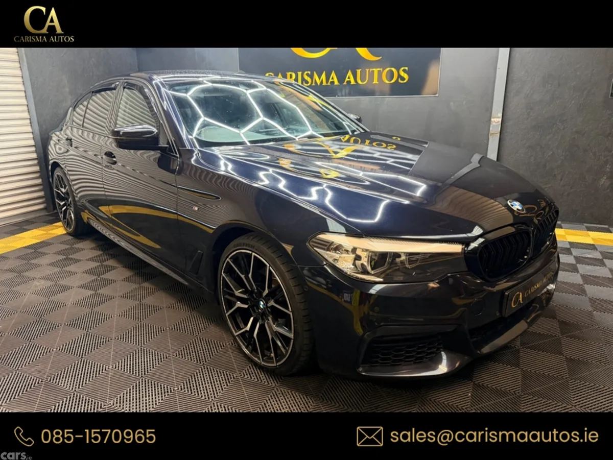 BMW 5-Series Saloon, Diesel, 2018, Black