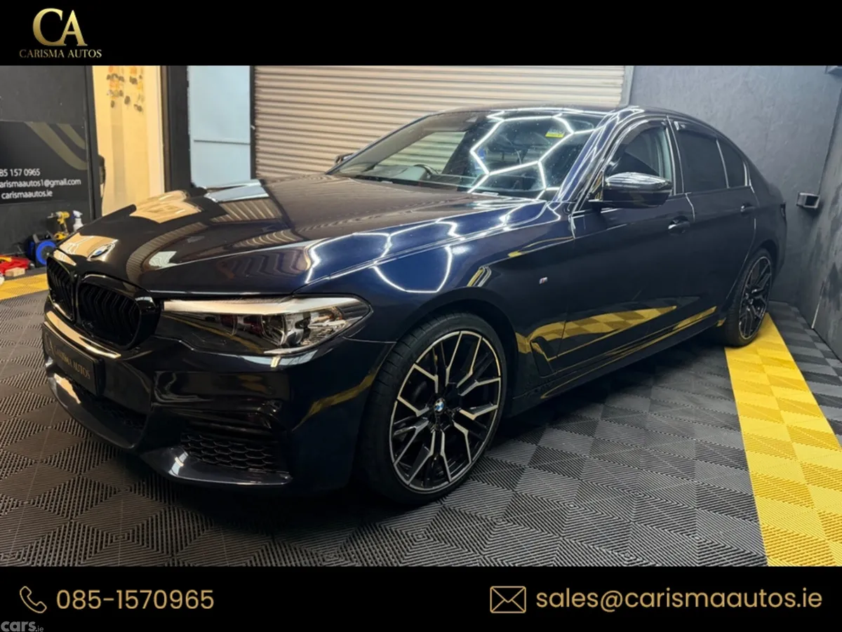 BMW 5-Series Saloon, Diesel, 2018, Black