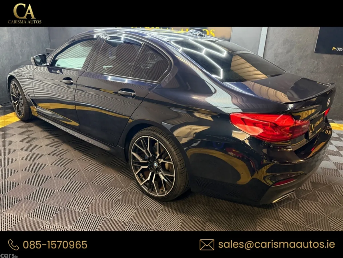 BMW 5-Series Saloon, Diesel, 2018, Black