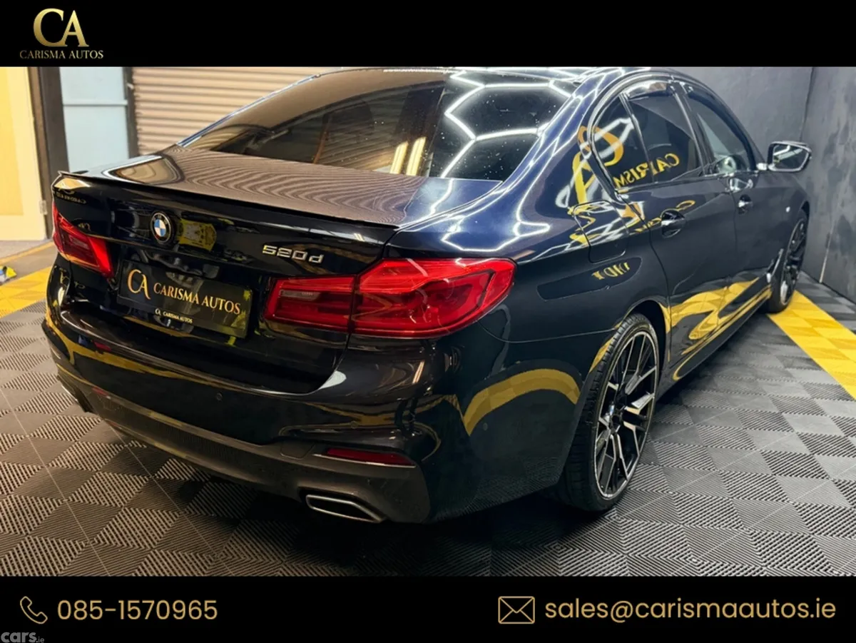 BMW 5-Series Saloon, Diesel, 2018, Black