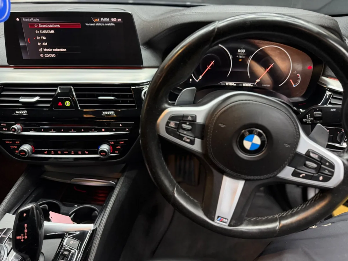 BMW 5-Series Saloon, Diesel, 2018, Black