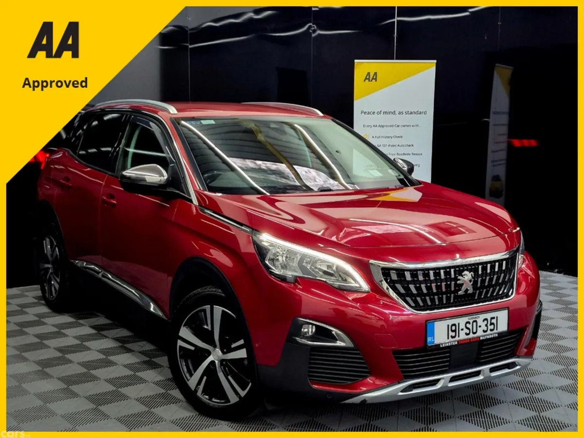 Peugeot 3008 MPV, Diesel, 2019, Red