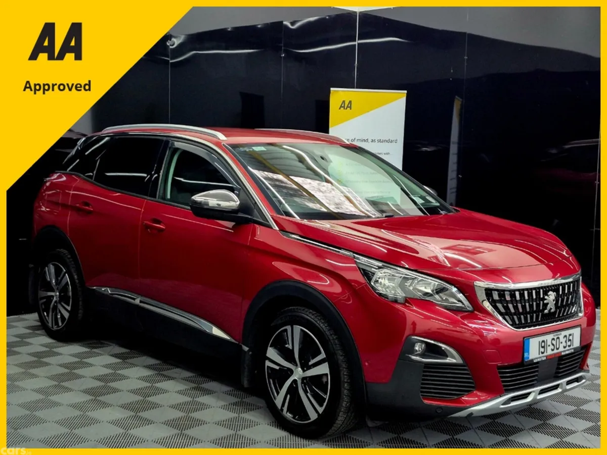 Peugeot 3008 MPV, Diesel, 2019, Red
