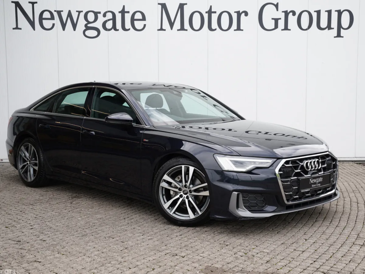 Audi A6 Saloon, Diesel Hybrid, 2024, Blue