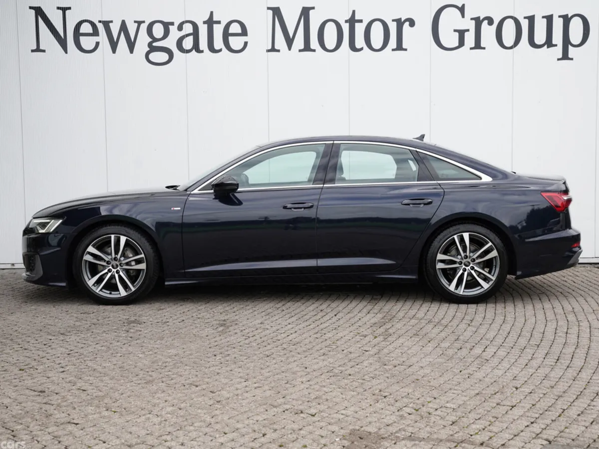 Audi A6 Saloon, Diesel Hybrid, 2024, Blue