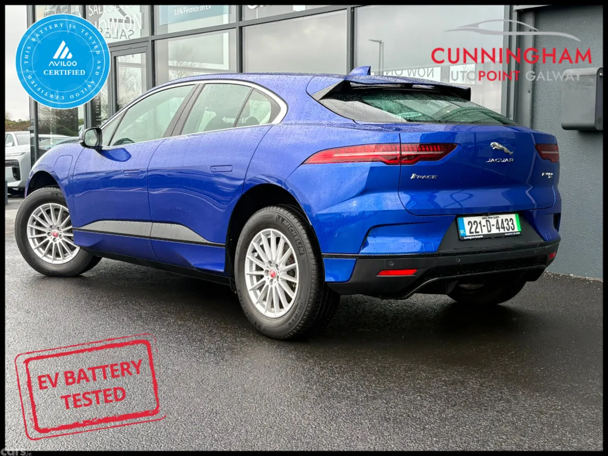 Jaguar I-Pace SUV, Electric, 2022, Blue