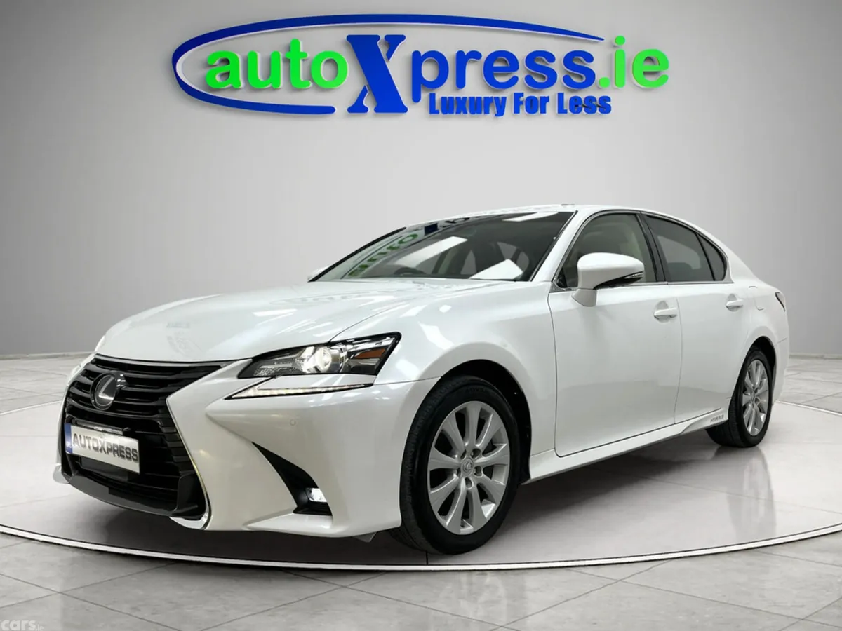 Lexus GS Saloon, Petrol Hybrid, 2020, White