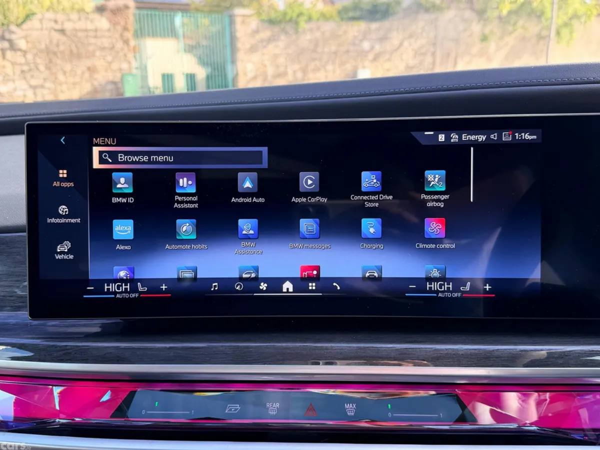 BMW i7 Saloon, Electric, 2025, Grey
