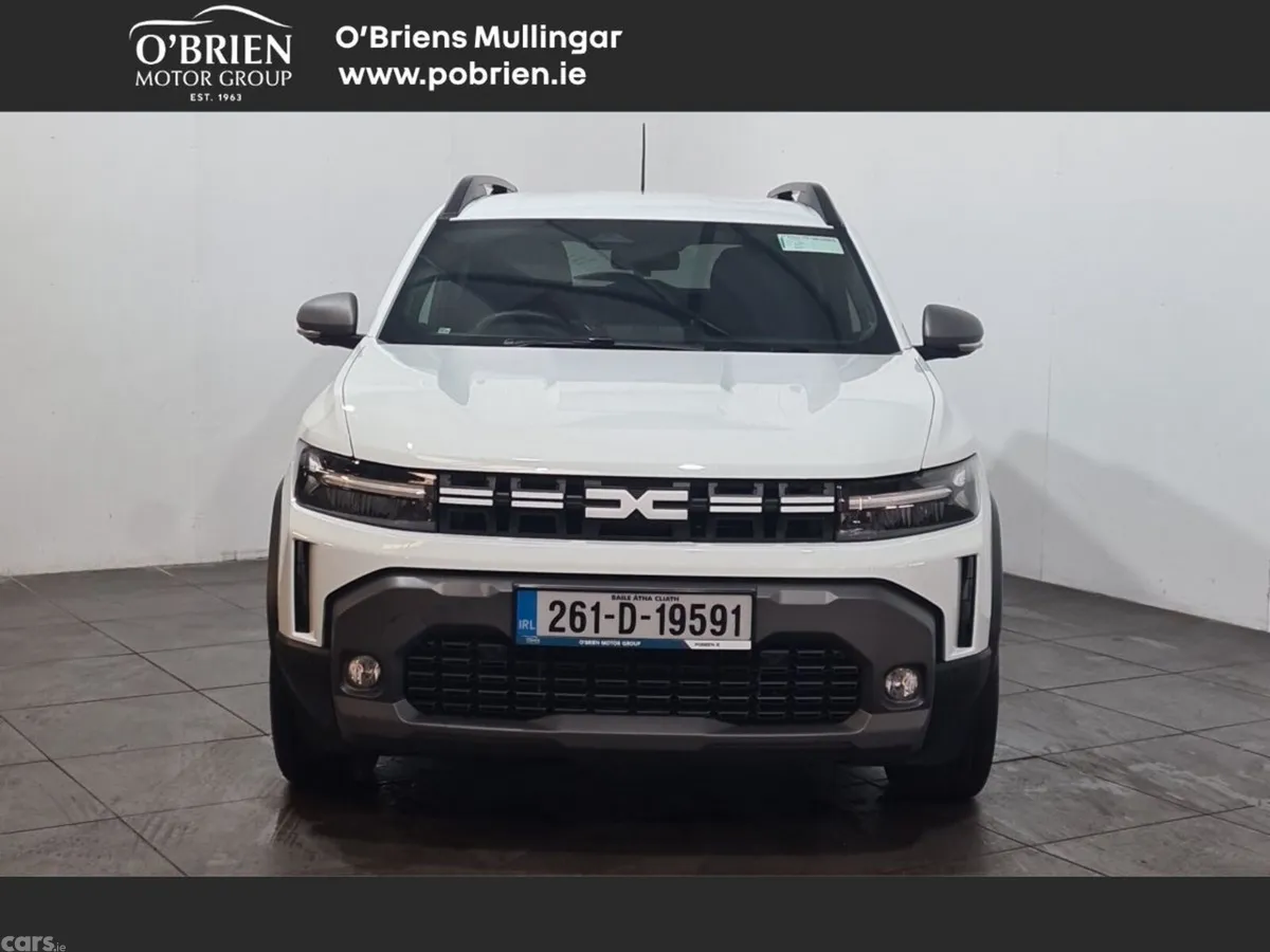 Dacia Duster SUV, Petrol Hybrid, 2026, White