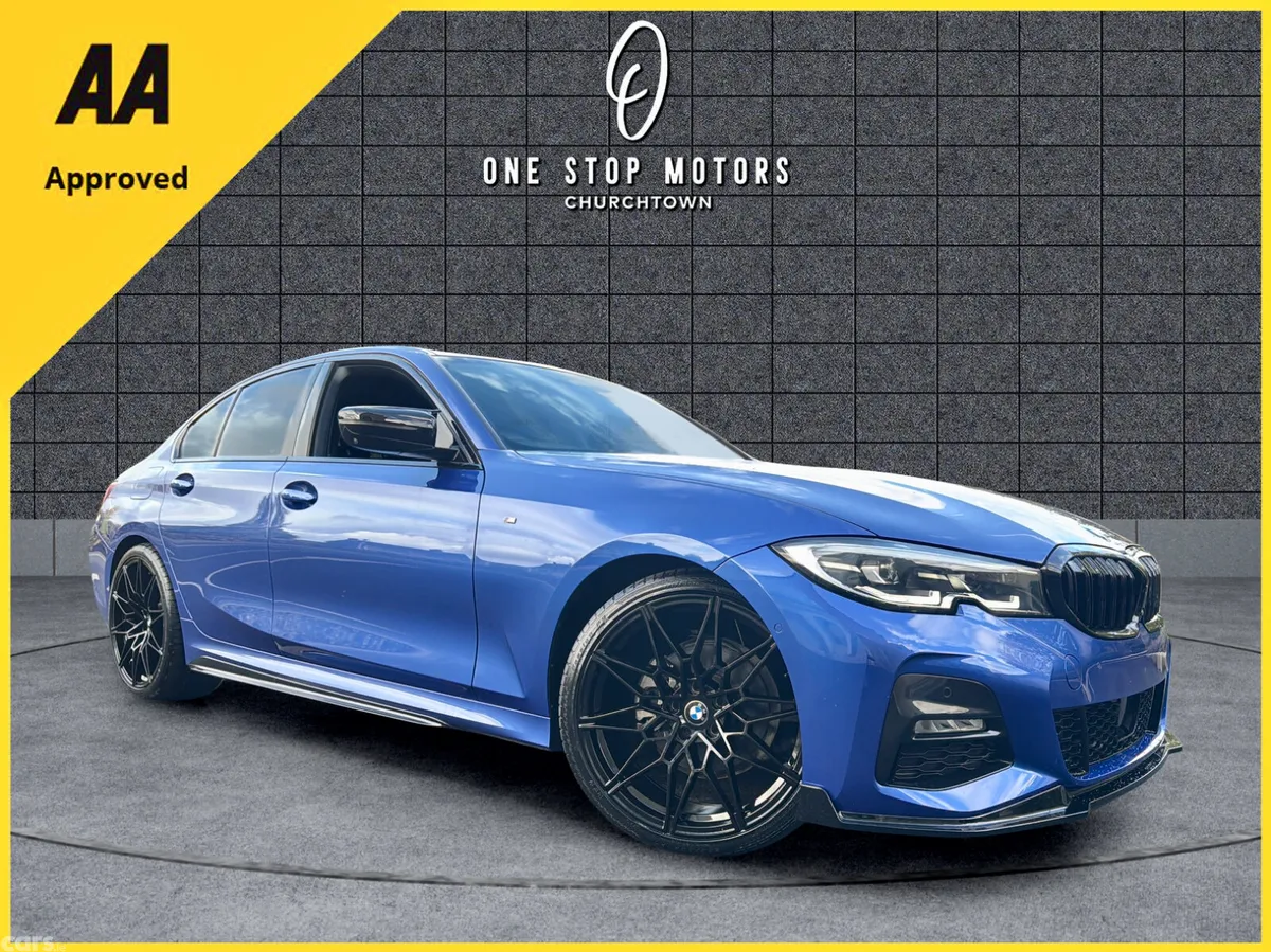 BMW 3-Series Saloon, Diesel, 2021, Blue