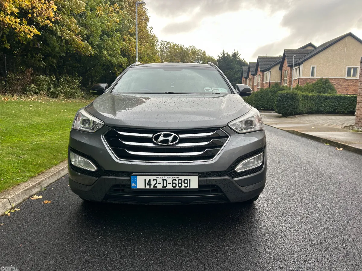 Hyundai Santa Fe SUV, Diesel, 2014, Silver