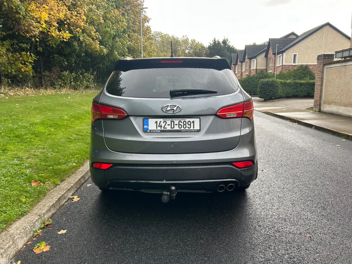 Hyundai Santa Fe SUV, Diesel, 2014, Silver