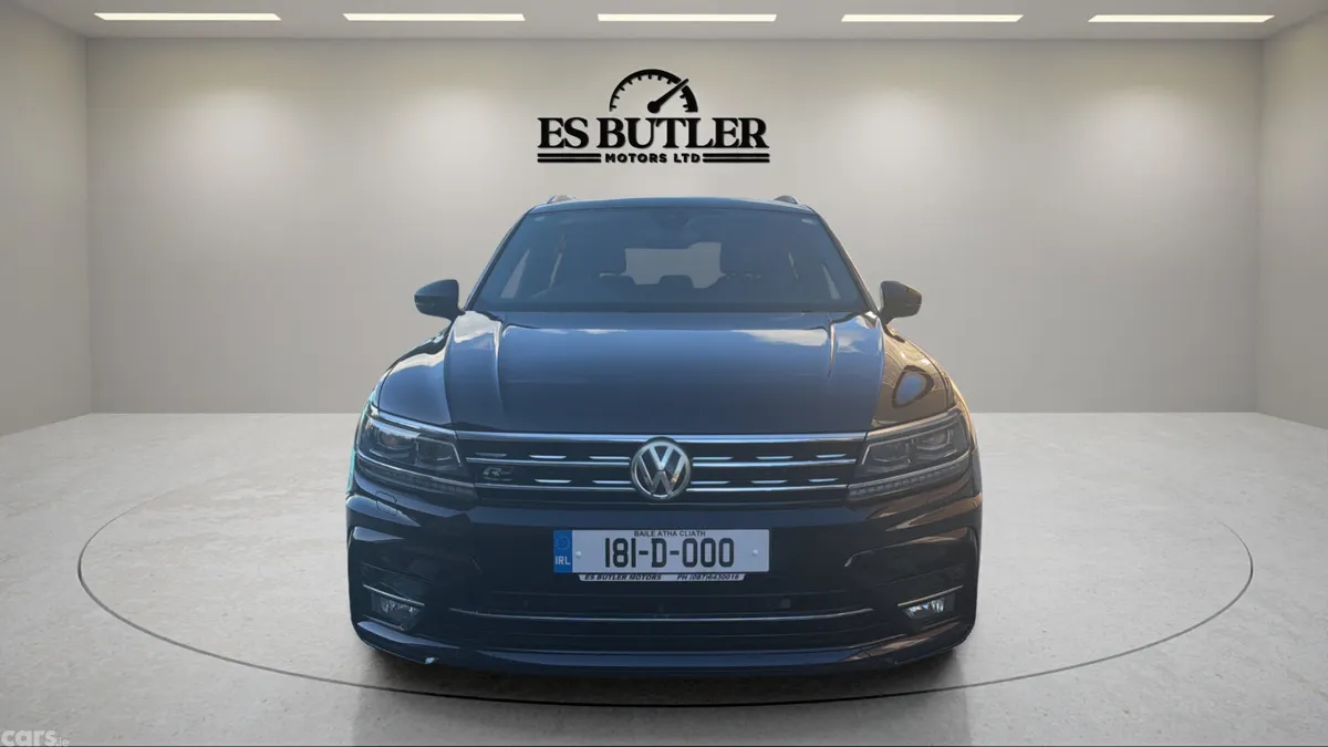 Volkswagen Tiguan SUV, Diesel, 2018, Black