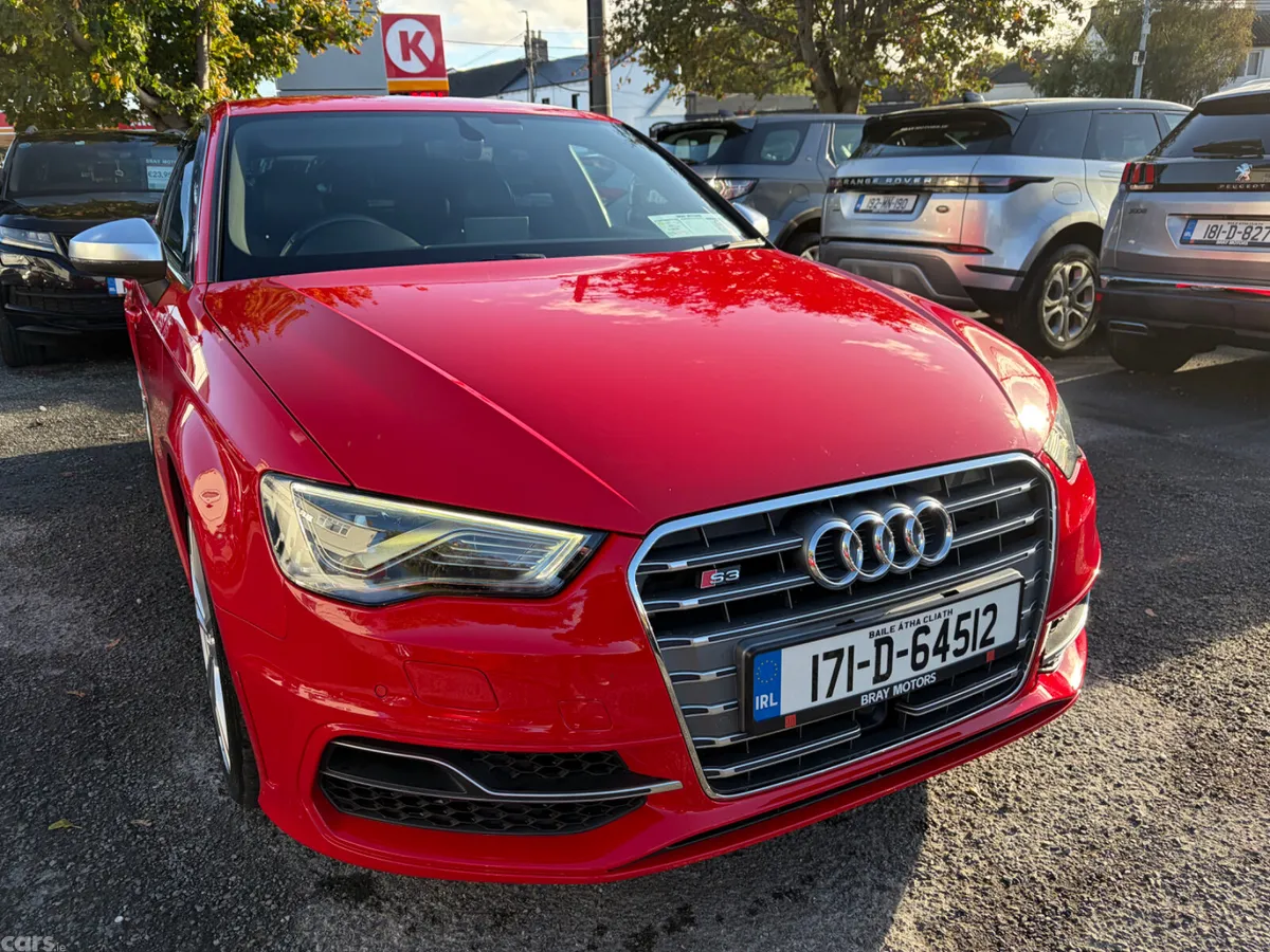 Audi S3 Hatchback, Petrol, 2017, Red