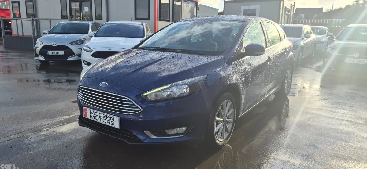 Ford Focus Hatchback, Diesel, 2017, Blue