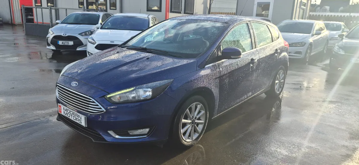 Ford Focus Hatchback, Diesel, 2017, Blue