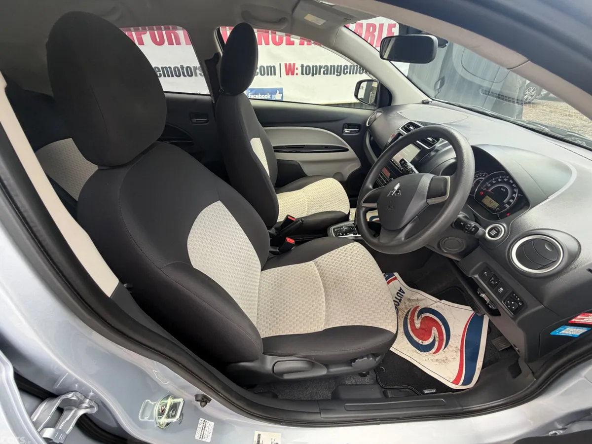 Mitsubishi Mirage Hatchback, Petrol, 2017, Silver