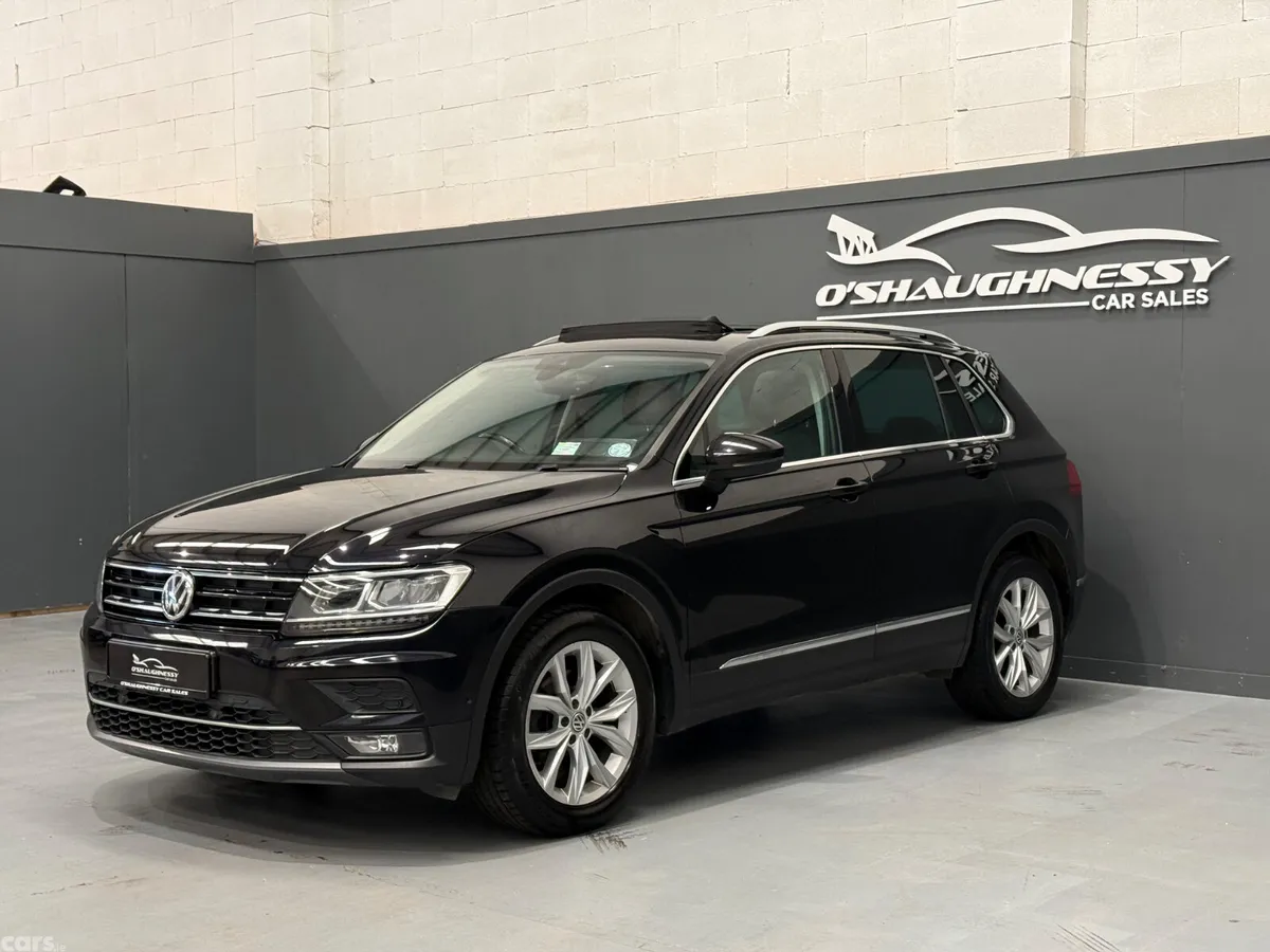 Volkswagen Tiguan SUV, Diesel, 2019, Black