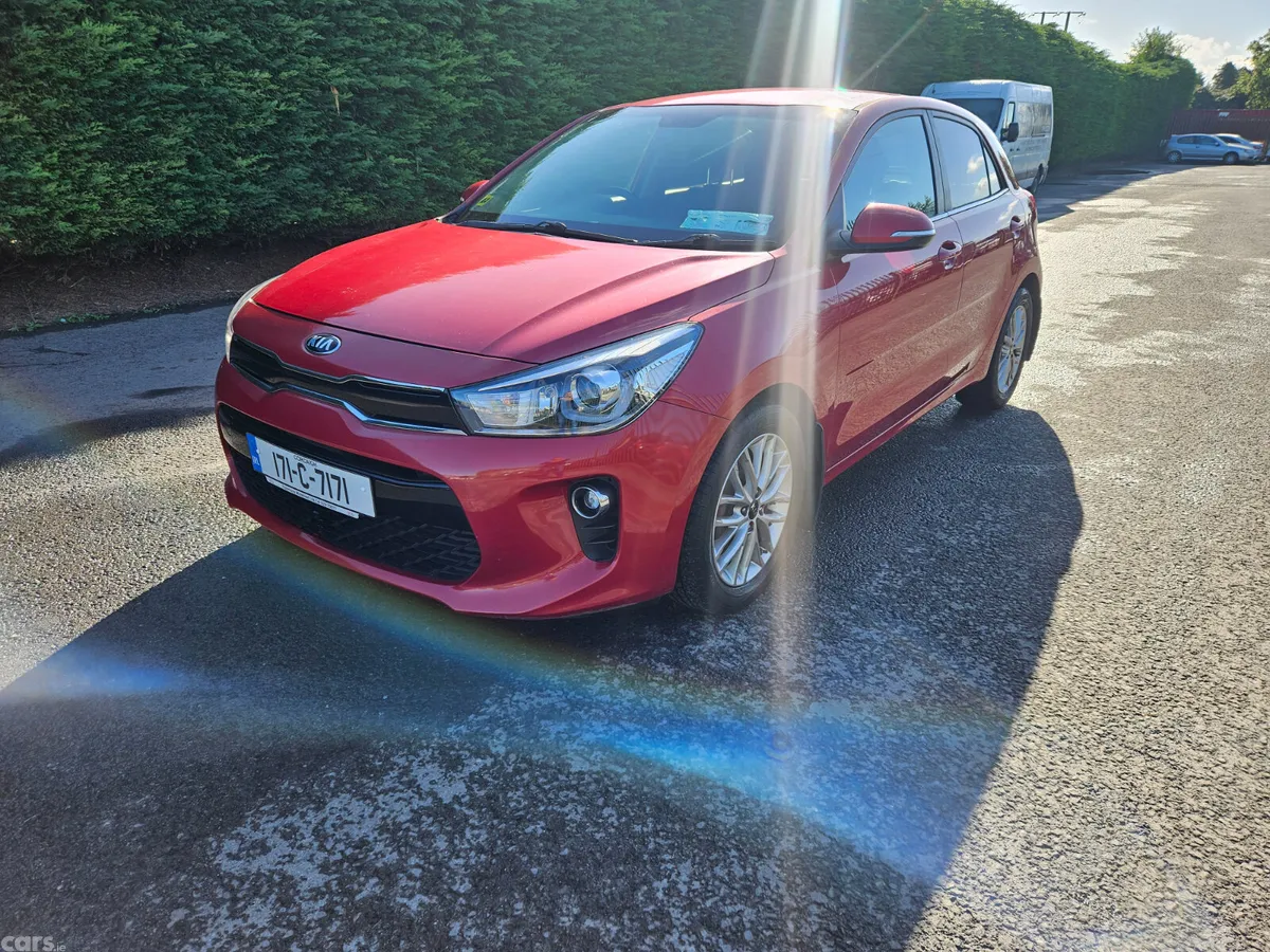 Kia Rio Hatchback, Petrol, 2017, Red