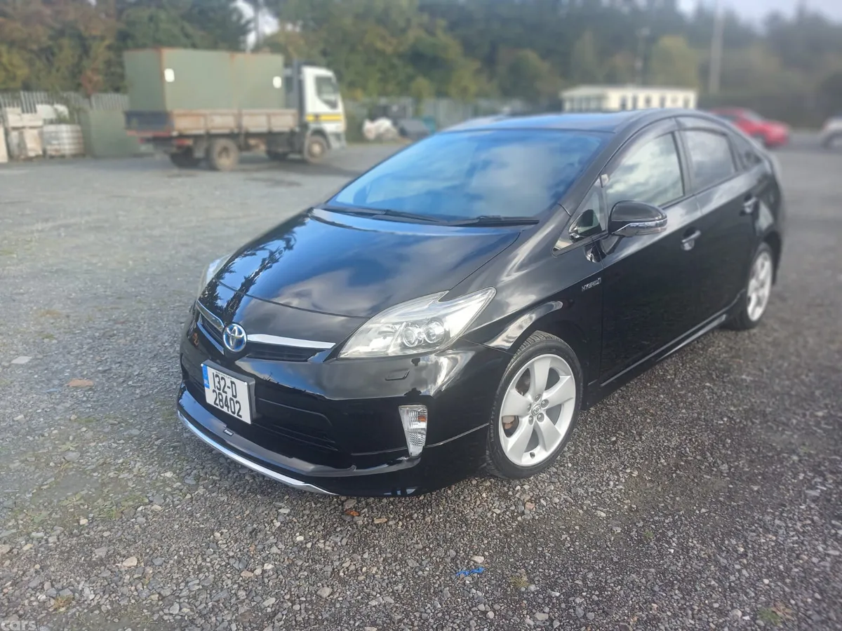 Toyota Prius Saloon, Petrol Hybrid, 2013, Black