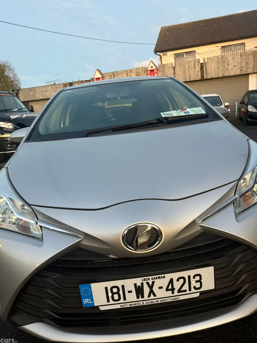 Toyota Vitz Hatchback, Petrol, 2018, Silver
