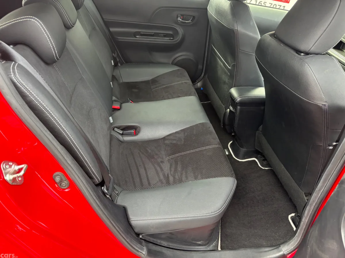 Toyota Aqua Hatchback, Petrol Hybrid, 2015, Red