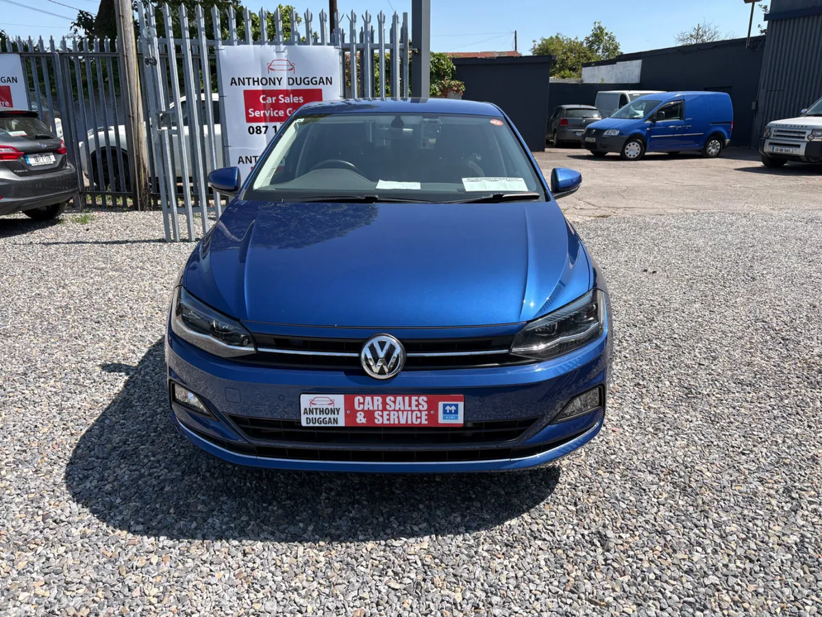 Volkswagen Polo Hatchback, Petrol, 2019, Blue