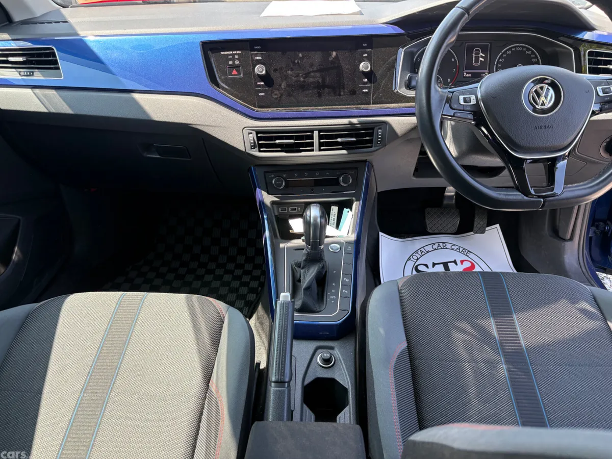 Volkswagen Polo Hatchback, Petrol, 2019, Blue