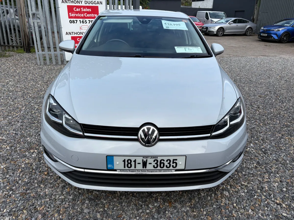 Volkswagen Golf Hatchback, Petrol, 2018, White