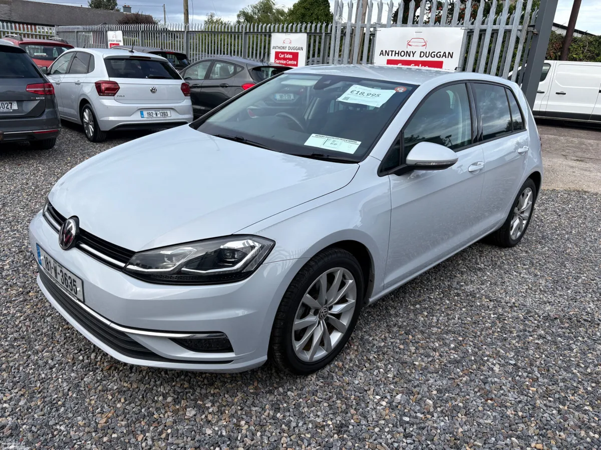 Volkswagen Golf Hatchback, Petrol, 2018, White