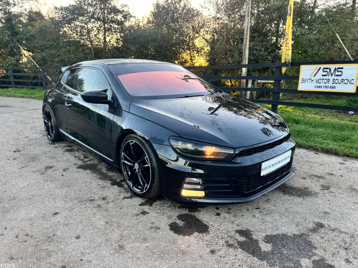 Volkswagen Scirocco Coupe, Diesel, 2016, Black