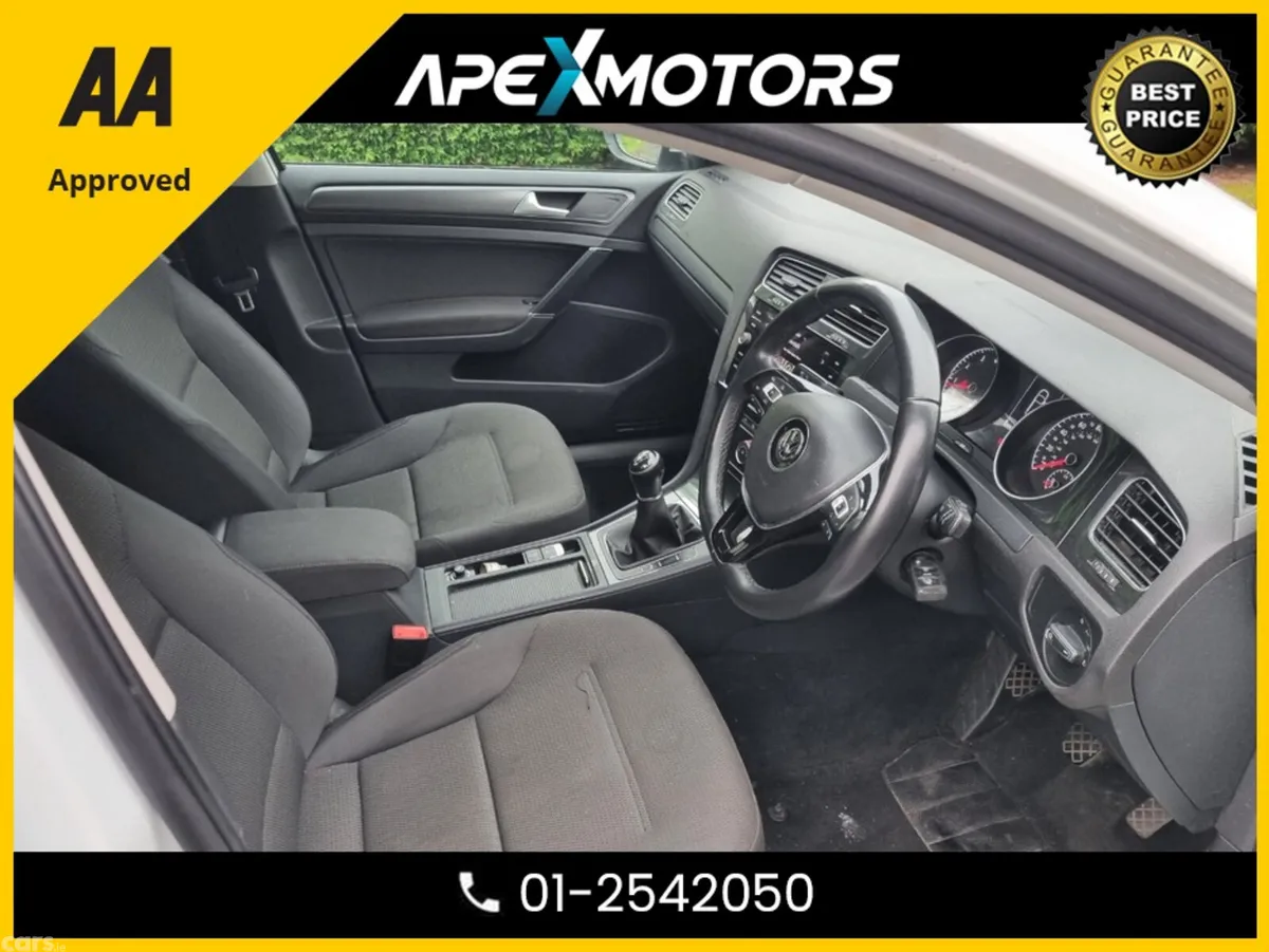 Volkswagen Golf Hatchback, Petrol, 2017, White