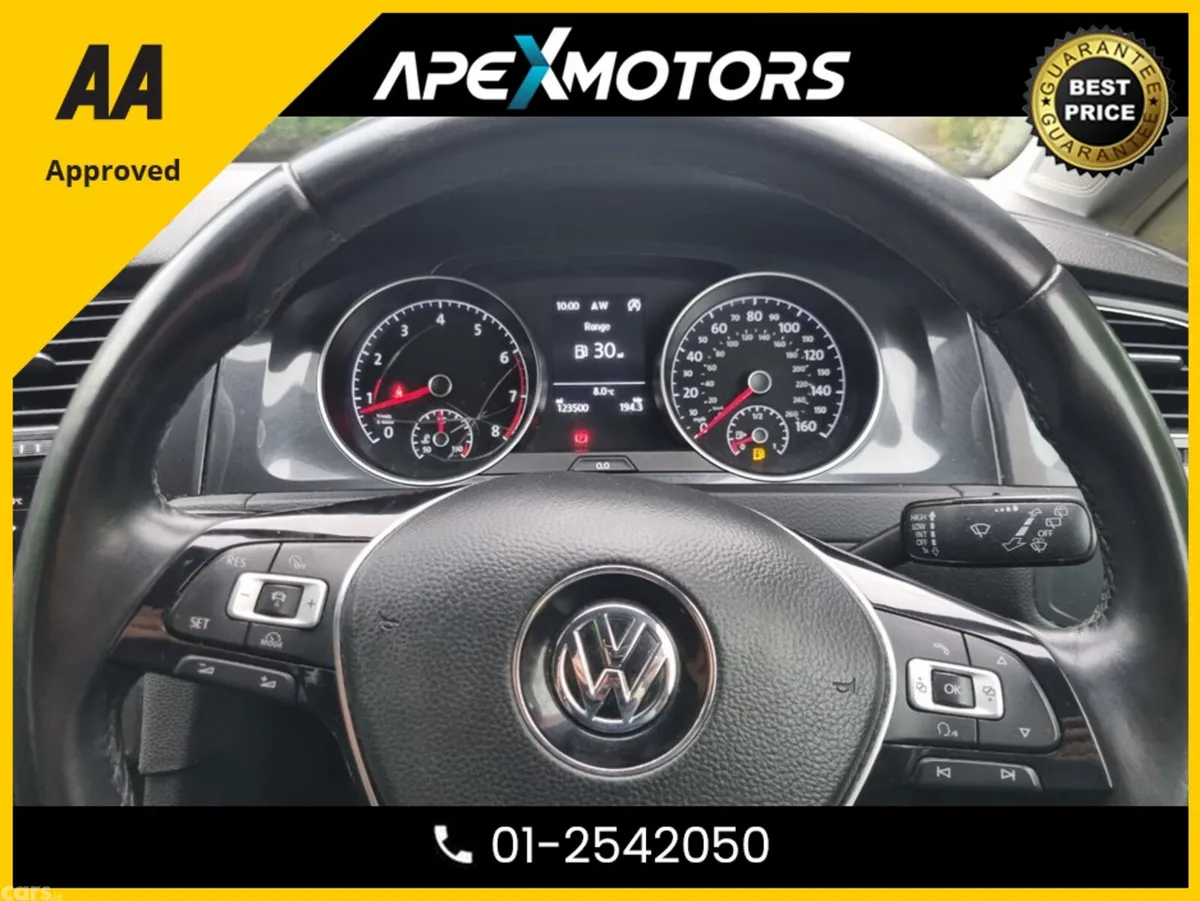 Volkswagen Golf Hatchback, Petrol, 2017, White